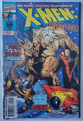 Vintage Marvel Comics X-men Uberators #2