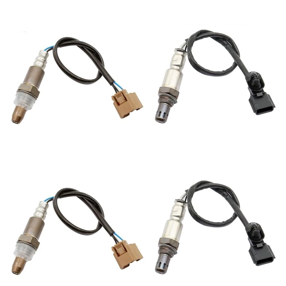 Sensor de oxígeno O2 aguas arriba + aguas abajo 4 piezas para Nissan Xterra 4,0 L V6 2013 2014 EE. UU. Foto 2 de 4
