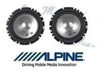 Alpine Pair Woofer Kit SXE-1750S Alfa Citroen Fiat Ford Opel Peugeot Co/Su
