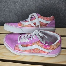 Vans Vans Youth Old Skool Rose Camo Pink Kids Size 1 Floral Girls Skate