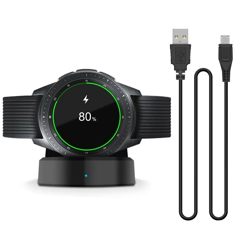 Wireless Charger Charging Dock for Samsung Galaxy Watch 46mm 42mm
