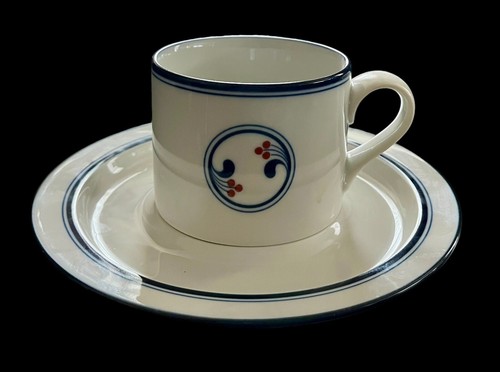 Set Of 4 Vintage Dansk Bistro Maribo Aalborg Lindholm Cup & Saucer Sets EUC - Picture 3 of 11