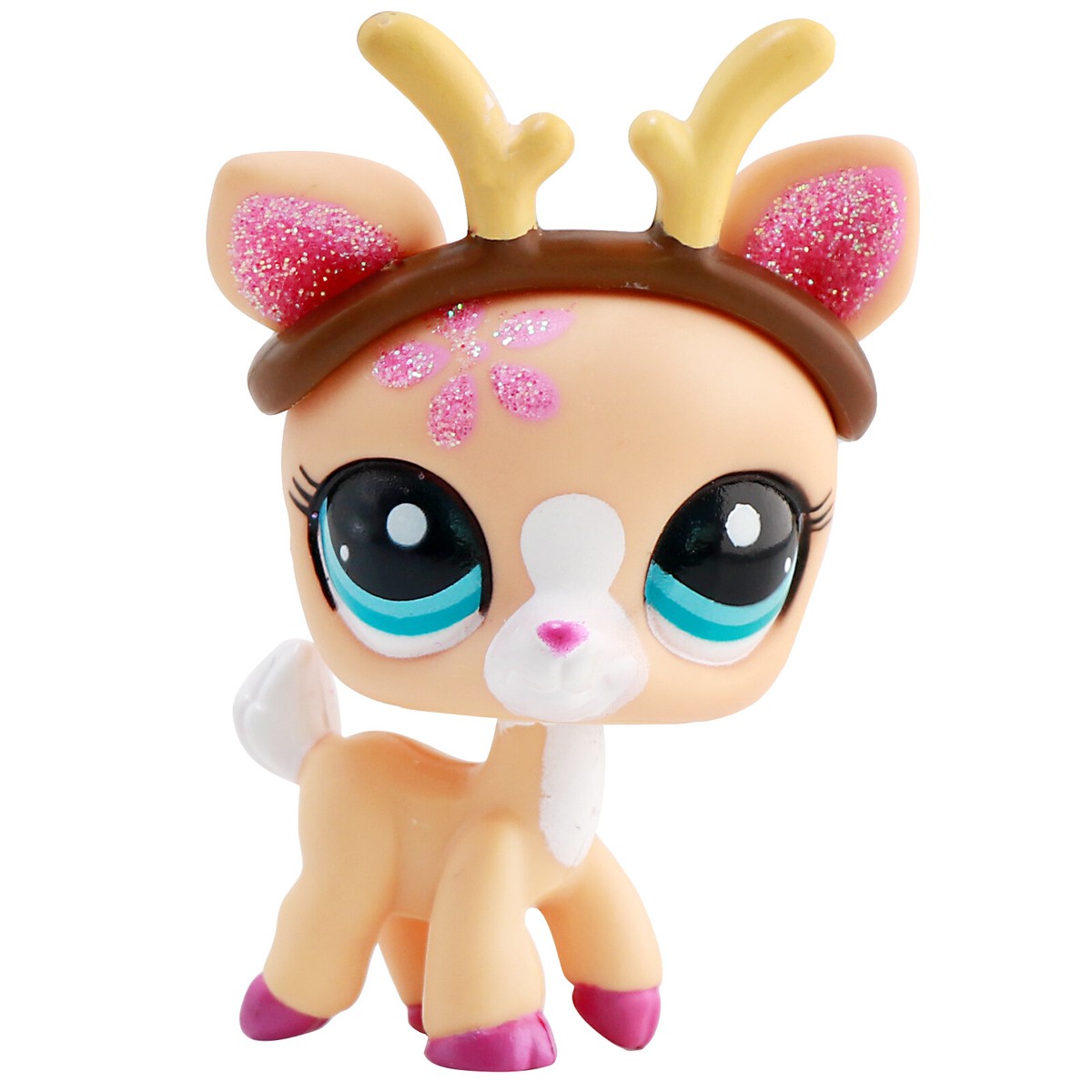 Conjunto De 4 Accesorios Personalizados LPS De Littlest Pet Shop: 1 Lazo, 1 Collar, 1 Teléfono Con Brillantina, 1 Par De Aretes Bolsa De Regalo. - México