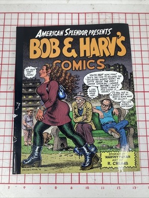 Bob and Harv's Comics by R. Crumb H. Pekar softback book American Splendor FN-