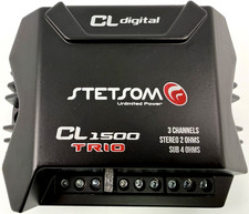 Stetsom CL1500 Trio Digital Car Amplifier 3-Channel 1500W RMS 2-Ohm Tested WorK