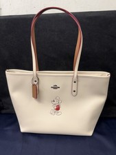 Coach Disney City Zip Tote Clark Mickey Mouse - F59357 - New Without Tags