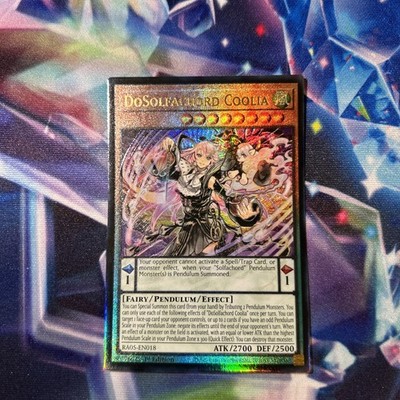 DoSolfachord Coolia (Collector's Rare) RA05-EN018 Rarity Collection 5