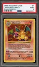 Pokemon Charizard Base Set Shadowless Holo Rare #4 PSA 9 Mint