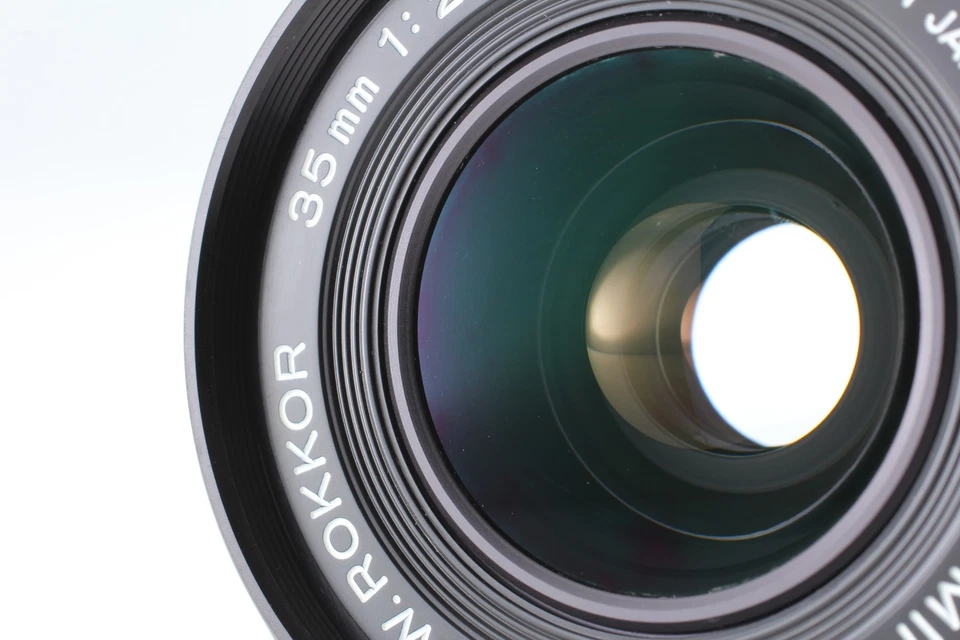 [Near MINT] Minolta MD W.ROKKOR 35mm f/2.8 Wide Angle MF SLR Lens From JAPAN - Image 2 of 4