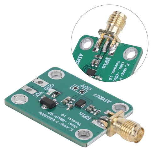 AD8317 Logarithmic Detector RF Log Output Power Meter 1M-10000MHz - Zdjęcie 11 z 11