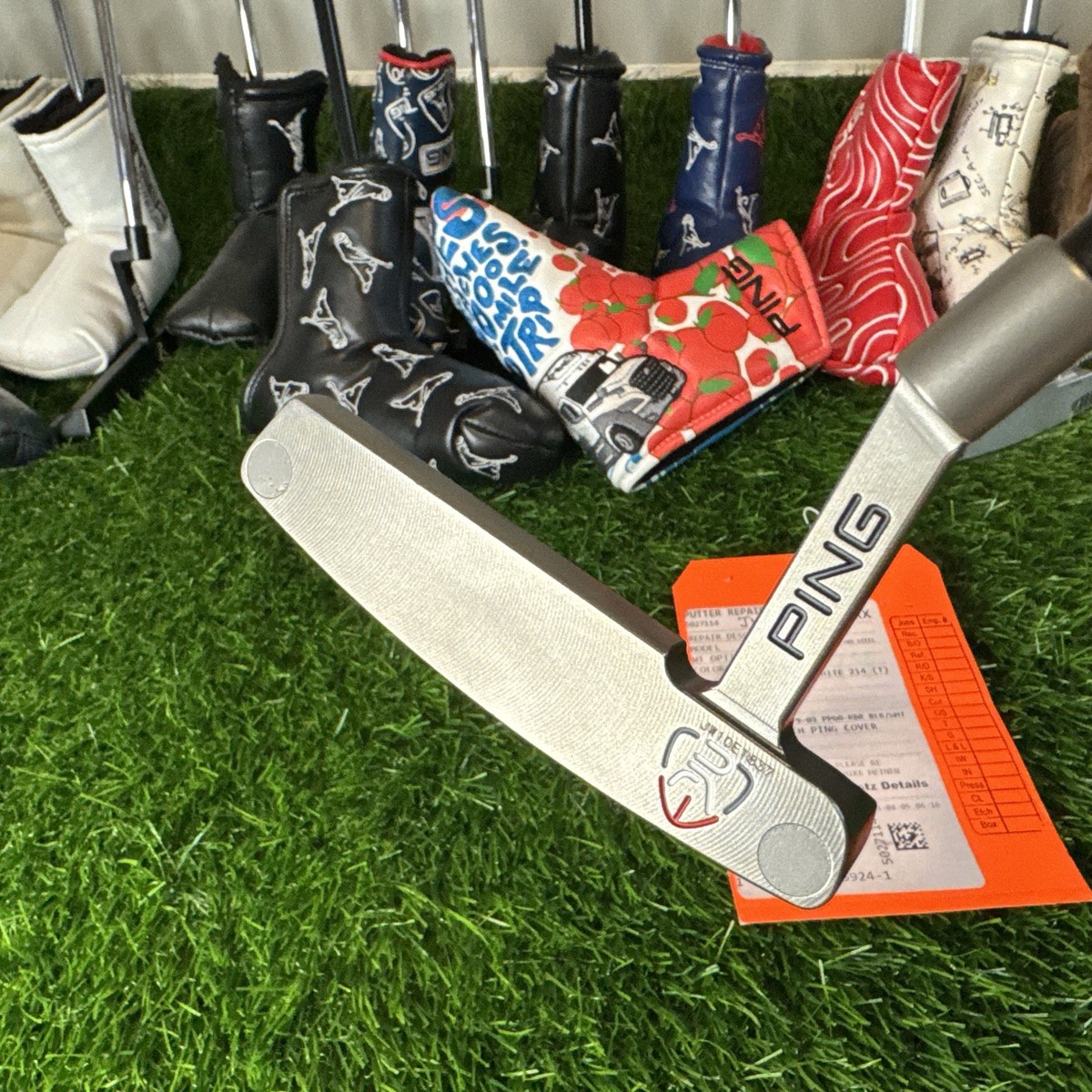 PING - JIM WELLS WRX Redwood Anser Putter Tungsten Weights 34.5