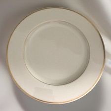 Seltmann Weiden Bavaria Dinner Plate 10-3/4  Gold Rim Germany K 1949-1954