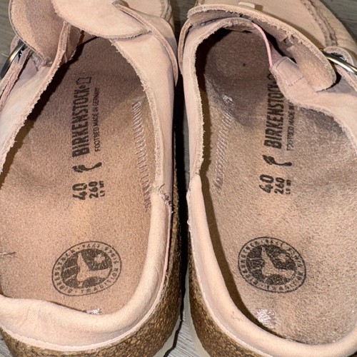 BIRKENSTOCK BUCKLEY LEDER OLD ROSE (ROSA) LOAFER SLIDES EU 40 Damen US 9 - Bild 9 von 11