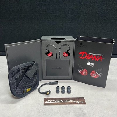 Astell and Kern IEM-JH Diana 3BA 3Way In Ear Monitor IEM Gunmetal w/Box Tested!!
