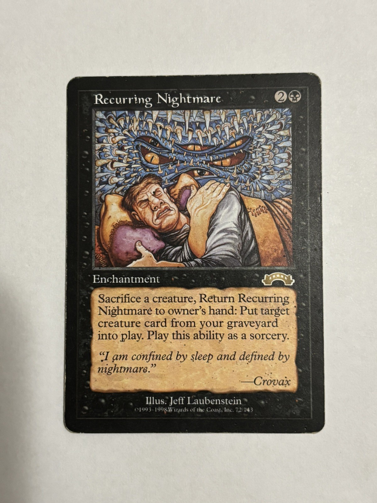 Recurring Nightmare Exodus Regular MTG LP ENGLISH