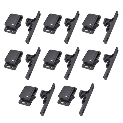 8 Pack Durable Cabinet Door Latch/RV Drawer Latches, 8 Pull Force Latch Holder