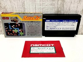Battle City W/Box Manual Famicom FC NES Rare Retro Good Used Game NTSC-J Japan