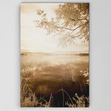Wexford Home Peaceful Morning II Gallery Wrapped Canvas Wall Art, 18x27,