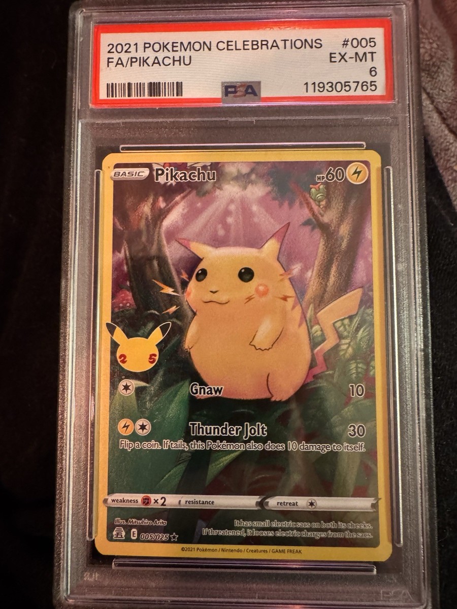 Pikachu 005/025 Celebrations Holo for sale online | eBay