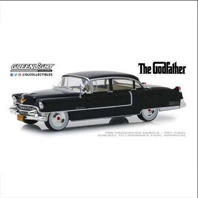 The Godfather Der Pate 1955 Cadillac Fleetwood Serie 60 Car Auto 1:24 Greenlight