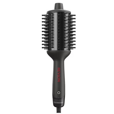 Revlon Revive & Shine Half Barrel Heated Brush to Refresh Hair on Non-Wash Days
