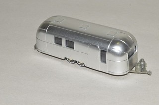 HO scale plastic vehicle Busch airstream travel trailer camper