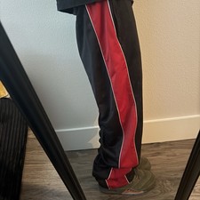 Vintage Y2K/2000s Baggy Black Skater Streetwear Style TrackPants Fits M/L