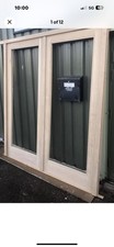Solid Oak Exterior French Doors And Frame