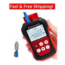 Multi-Function Fiber Tester with Universal Interface for SC/FC/ST, User-Friendly