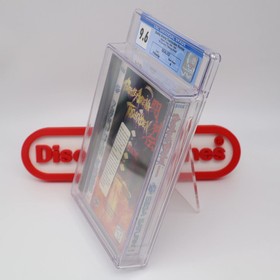 Sega Saturn BATTLE ARENA TOSHINDEN REMIX - CGC GRADED 9.6 A! NEW Factory Sealed!