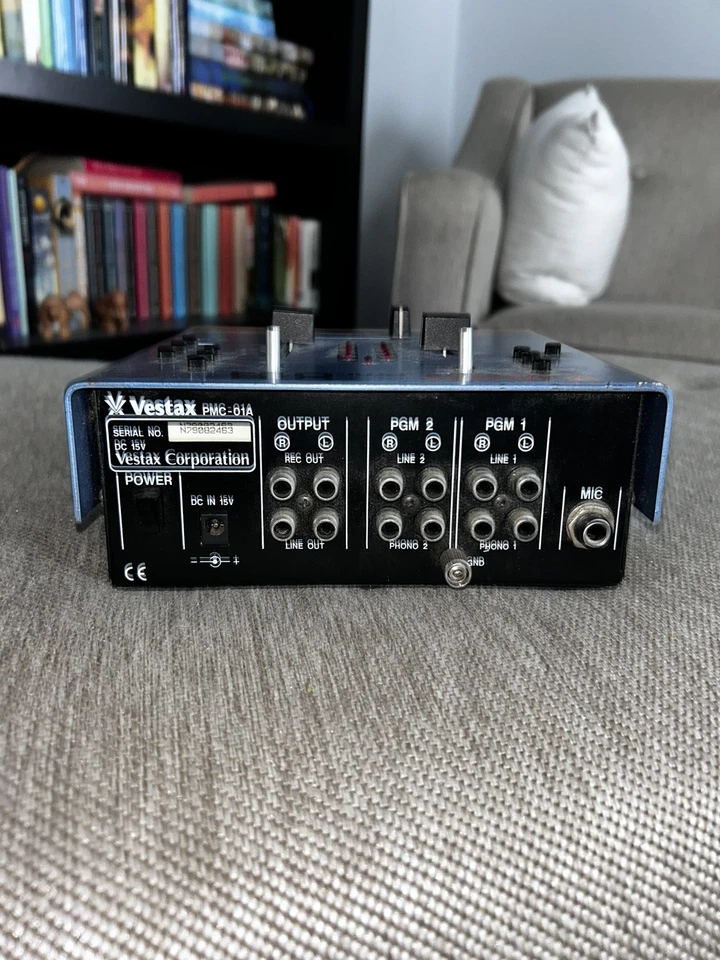 Mezclador DJ Vestax PMC-01A PMC01A Foto 2 de 4