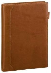Da Vinci Grande Olive Leather System Notebook A5 Slim Brown