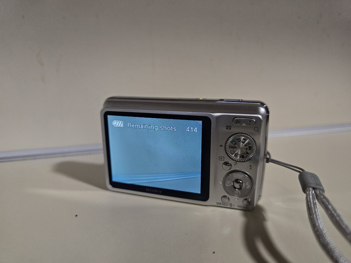 Sony Cyber-shot DSC-W220 12.1MP Digital Camera - Silver for sale