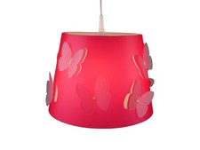 Kinderzimmer Leuchte SCHMETTERLING Lampenschirm Mädchen Deckenlampe Kinderlicht