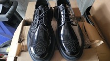 bs Herren Brogue Business-Schuhe Lackleder sc...