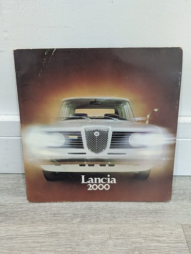 Lancia 2000 Berlina Brochure 1973 Free UK Postage 