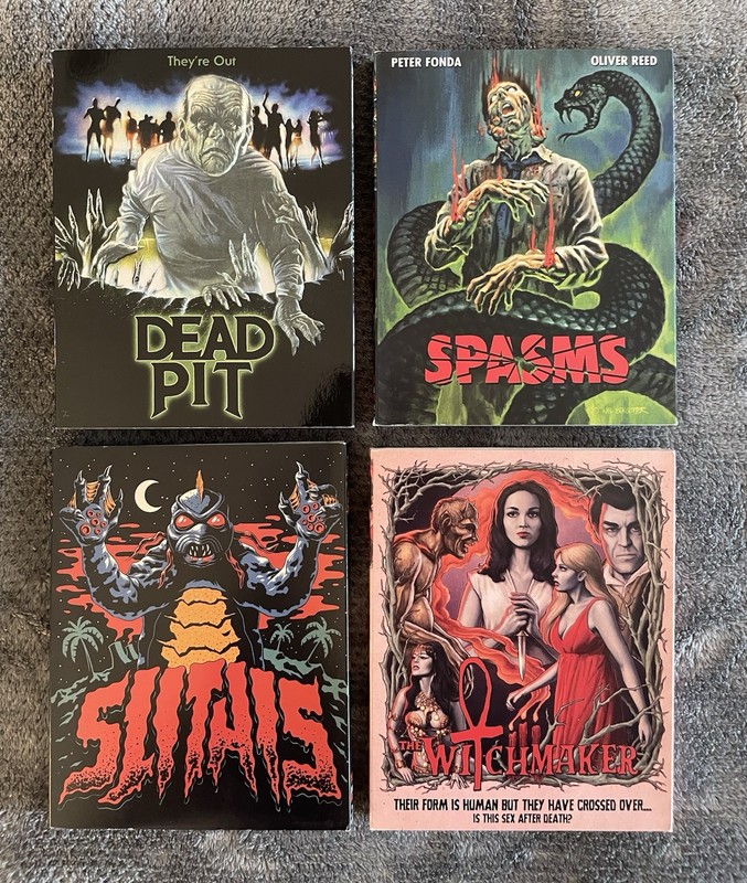 Code Red Blu-Ray Lot w/ Limited Edition SLIPCOVERS, RARE, HORROR, OOP, MONSTER