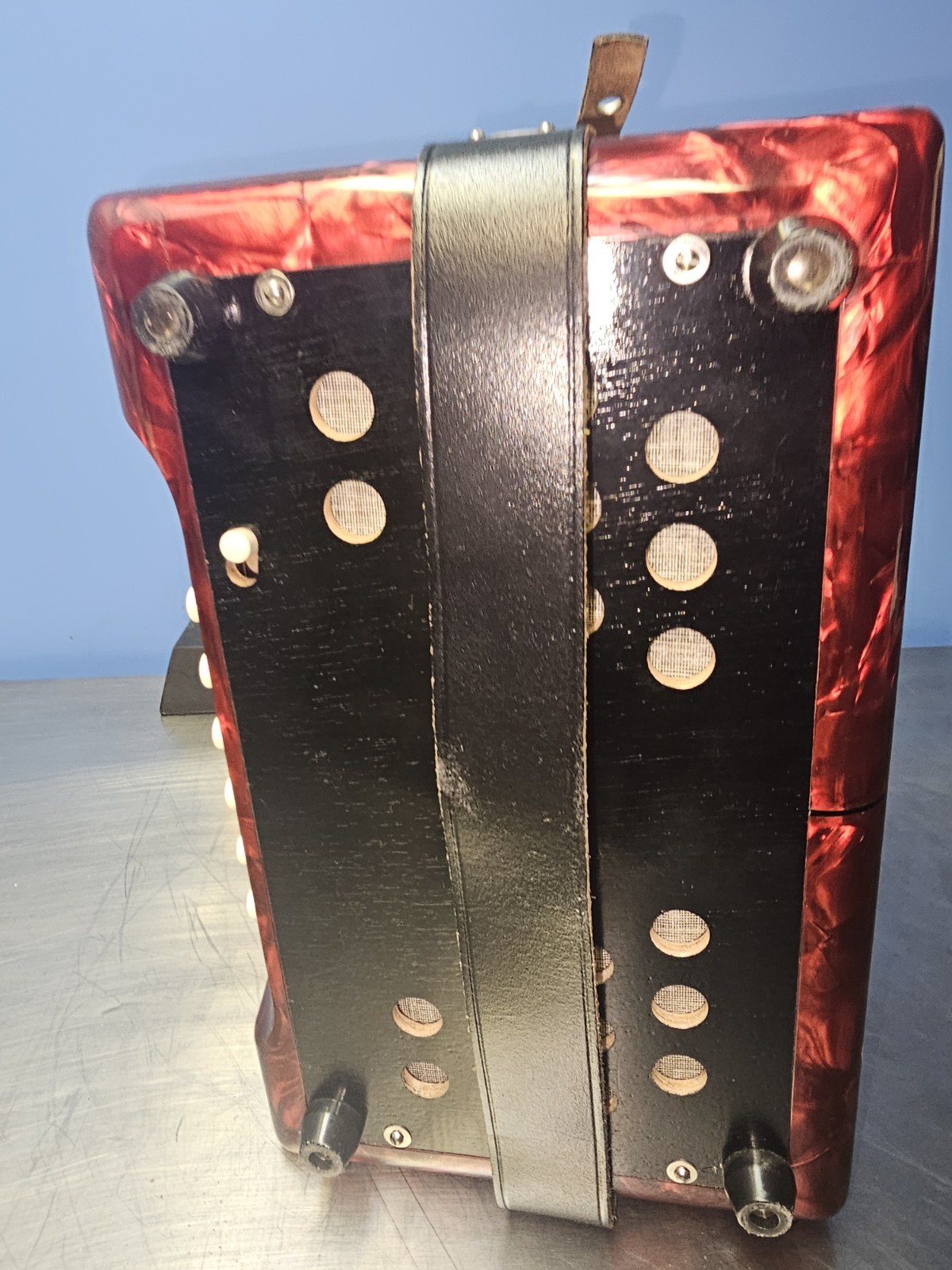 Used hohner Corona G/C/F ll diatonic made germany no case