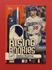 DALTON RUSHING (19/25) (1:7,446 Packs) (ORANGE JERSEY PATCH RELIC) RC 2025 Topps