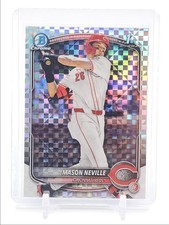 MASON NEVILLE 2025 BOWMAN CHROME DRAFT 1ST X-FRACTOR REFRACTOR Q2045