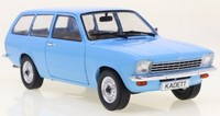 Opel Kadett C Caravan 1973 Blau Modellauto WB124192 Whitebox 1:24