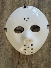 Jason Voorhees Friday the 13th Scary Halloween Hockey Mask White Cosplay