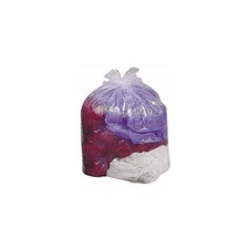 Genuine Joe Clear Trash Can Liners - 33 Gal - 39" X 33" - 0.60 Mil [15 µm]