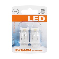 Sylvania 3157 Led White Mini Bulb For Drl Reverse Lights 2 Bulbs