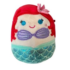 Disney Squishmallows Little Mermaid Ariel Doll Plush Stuffed Animal Toy Gift