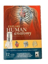 Explore Human Anatomy Professional Edition PC CD-ROM Missing 1 Medical Dict Disc