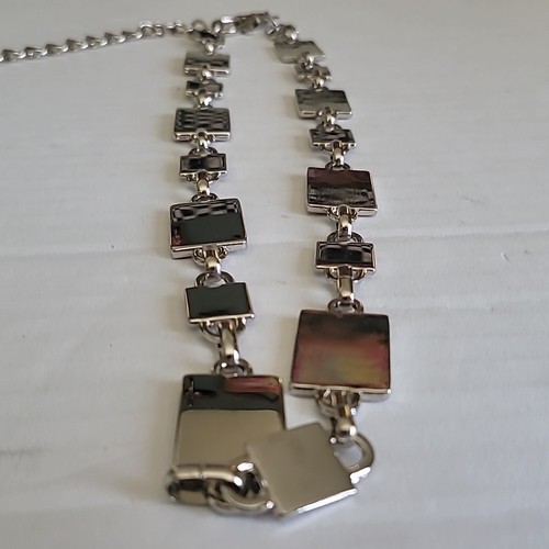 Chico's Belt Chains Link Silver Tone Adjustable Size 26 - Picture 3 of 15
