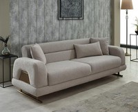 Couch Dreisitzer Sofa Lounge Luxus 3-Sitzer Design Couchen Polster Sofas Beige