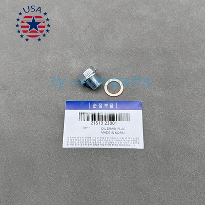 #ad OEM 2151323001 ENGINE OIL DRAIN PLUG amp; WASHER For 2000 2020 HYUNDAI KIA USA $6.99