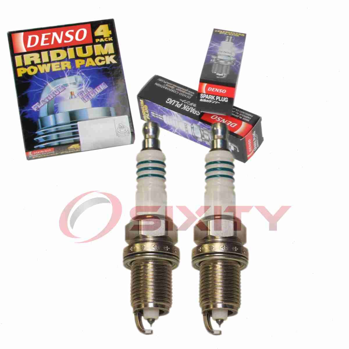 2 pc DENSO 5358 Iridium Power Spark Plugs for ZM02-18-110 SPZFR6F11G mr